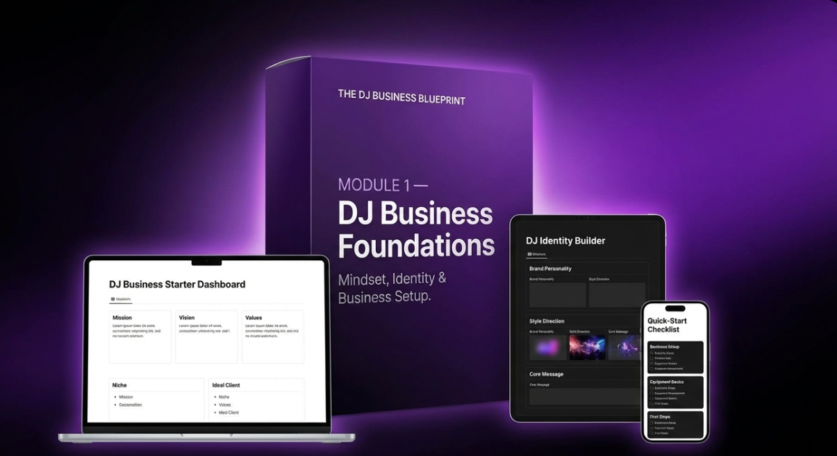 The DJ Business Blueprint: Build & Grow a Profitable DJ Career